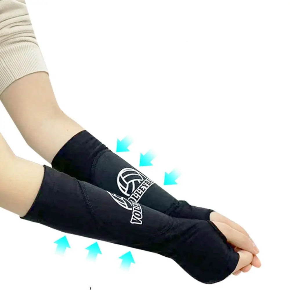1 par de codos de nailon, funda elástica transpirable para brazo, calentadores de brazo de alta compresión, color negro, blanco, azul y rosa, deportes y gimnasio