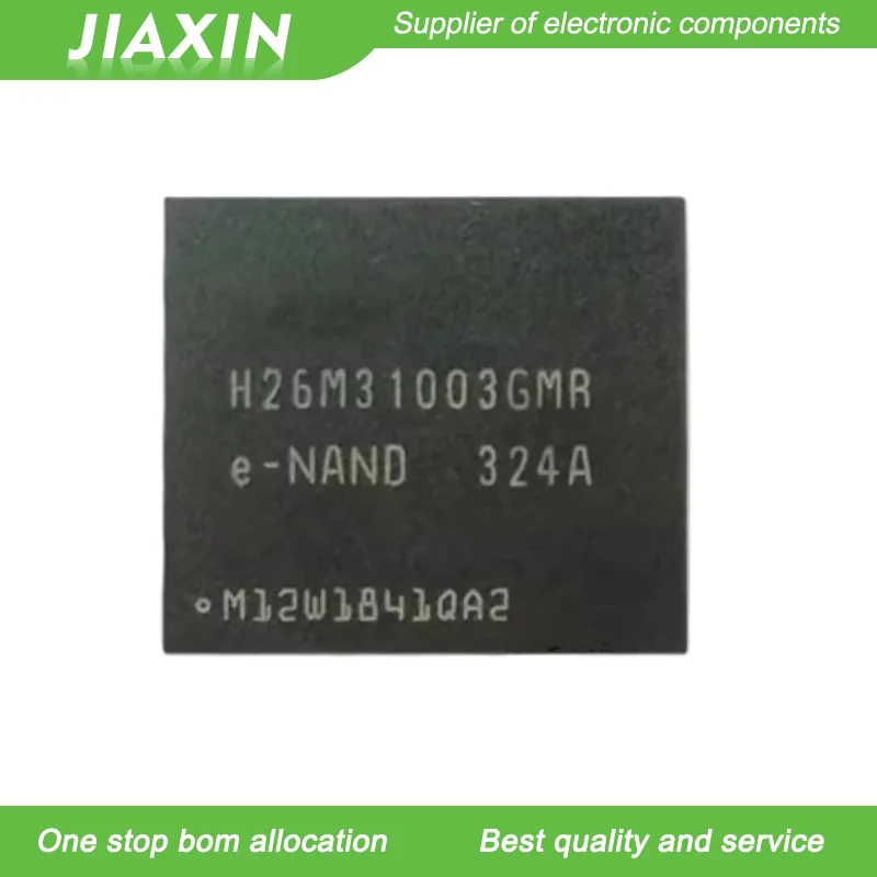 (5Pcs-10Pcs/Lot) 100% New H26M31003GMR H26M31003GM 4GB BGA-153 4.5 E-NAND EMMC Memory IC chip