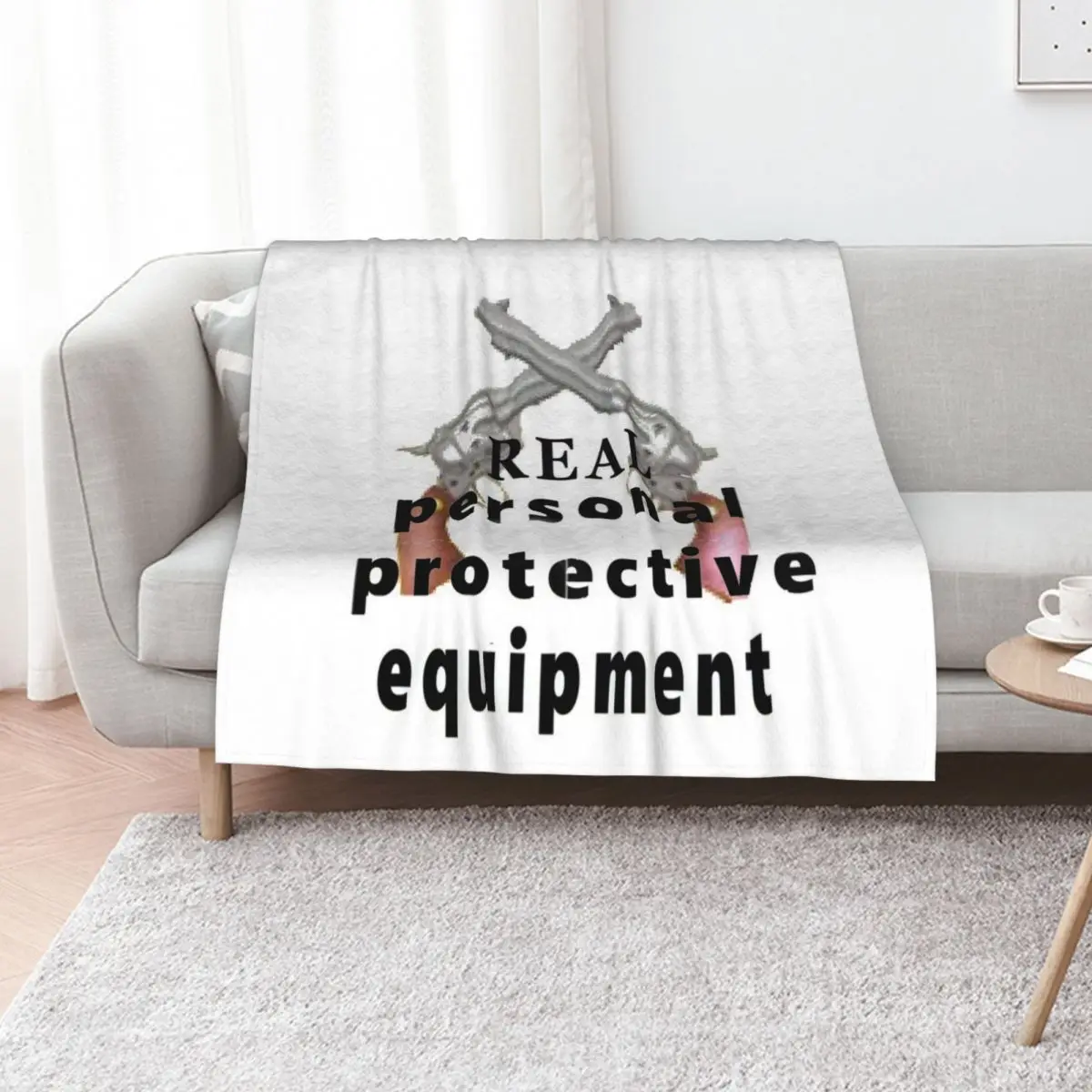 personal protective equipment Throw Blanket Personalized Gift Moving Winter beds Travel Soft Big Blankets