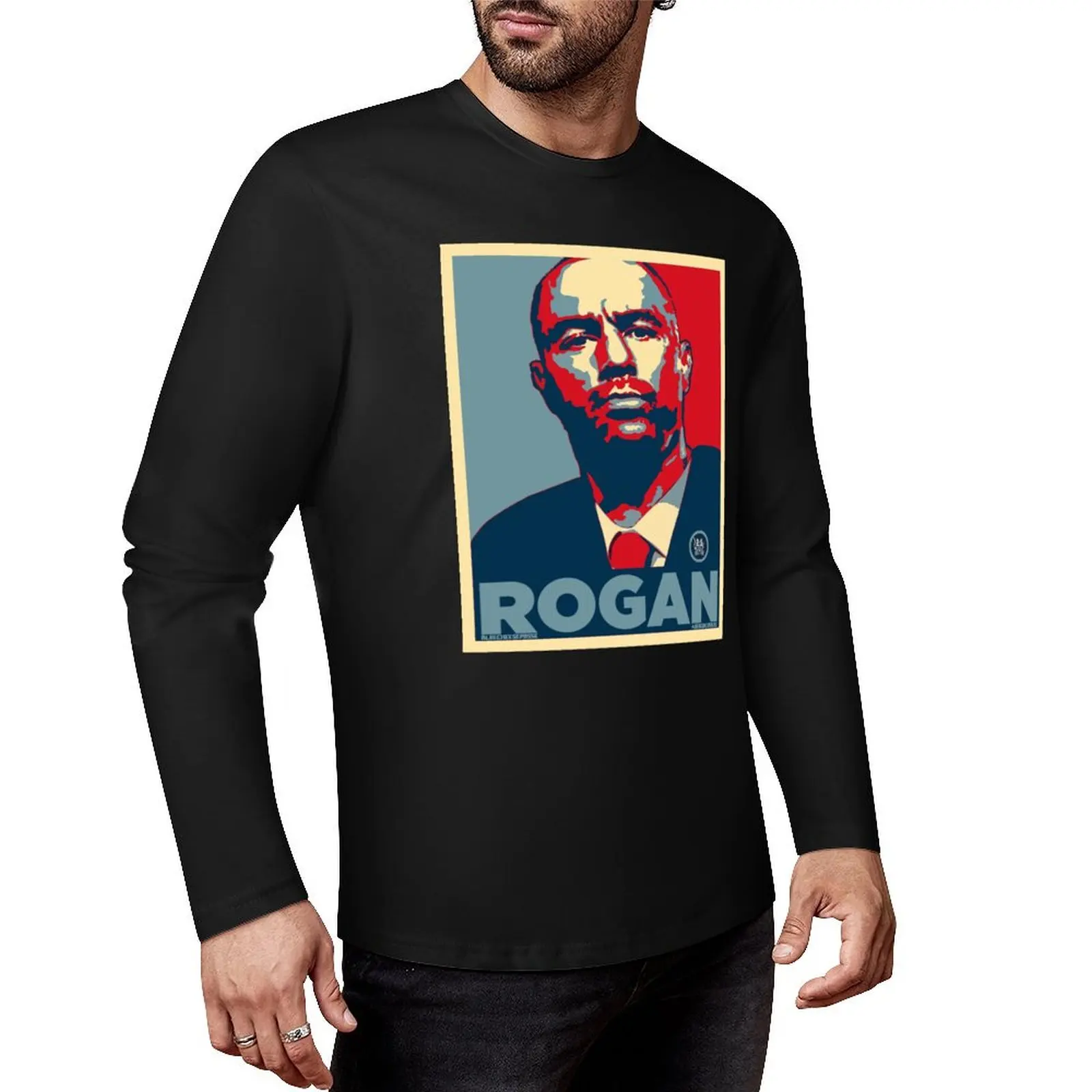 Joe Rogan Long T-Shirt shirts graphic tees tops customized t shirts graphic t shirt Men's cotton t-shirt