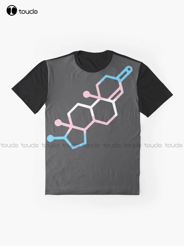 Testosterone Chemical Bond Graphic T-Shirt Custom Aldult Teen Unisex Digital Printing Tee Shirts Christmas Gift Xs-5Xl Tshirt