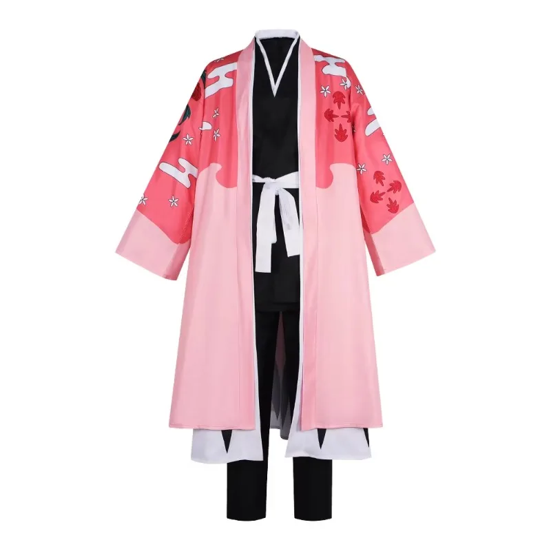 

Аниме Bleach Cos Thousand Year Blood War Arc Captain Kyoraku Shunsui Косплей Костюм Мужское кимоно Костюм Хэллоуин Костюм для ролевых игр