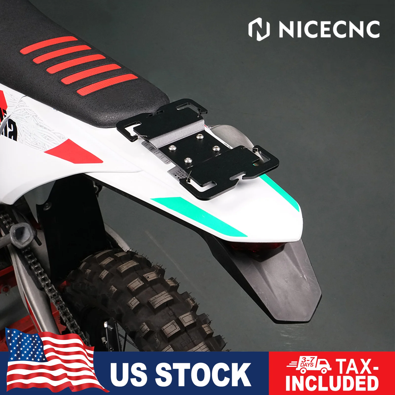 

CNC Rear Fender Luggage Rack For Beta RR 300 RR 125 250 350 400 430 For KTM Husqvarna GasGas Sherco Yamaha Honda Suzuki Kawasaki