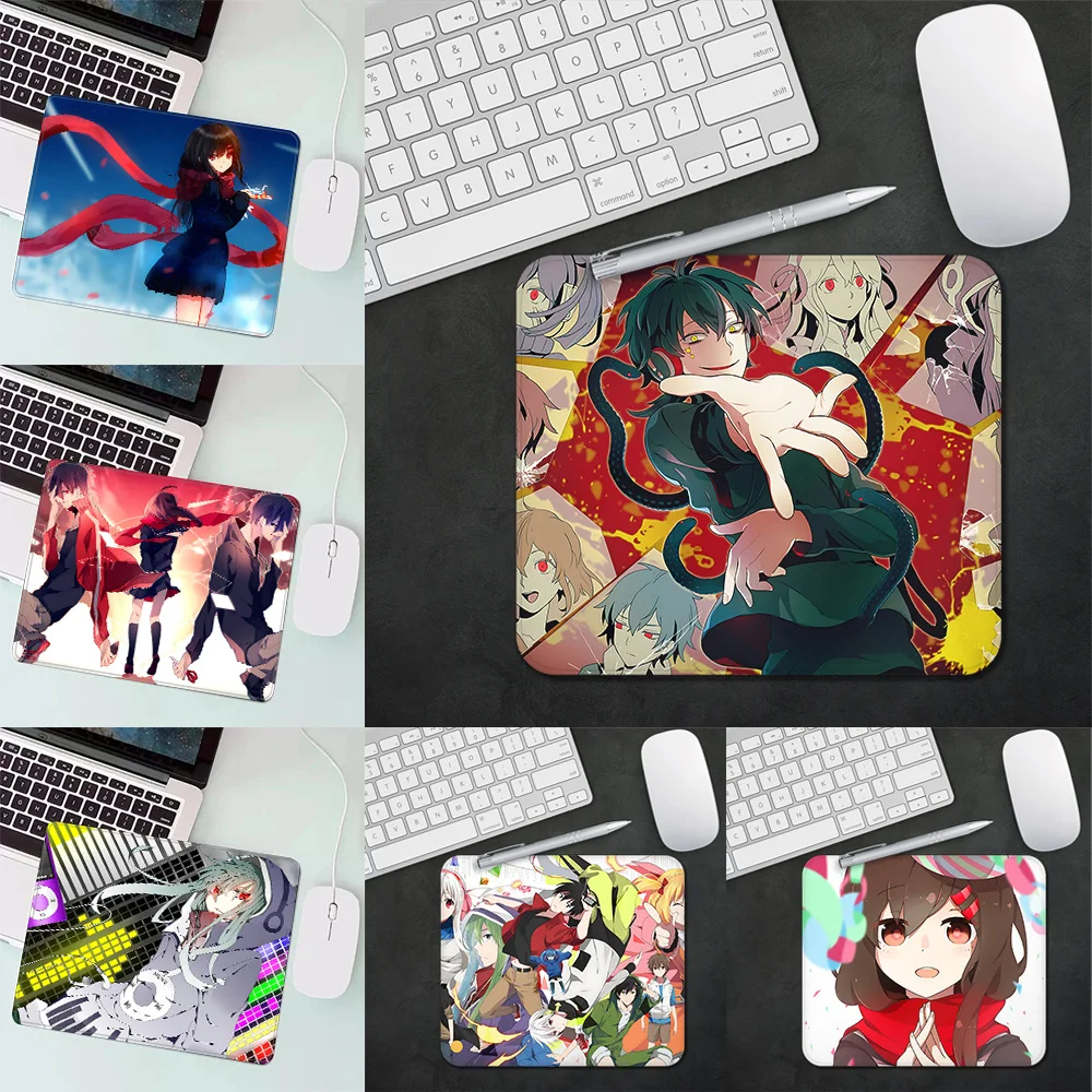 MaiYaCa Kagerou Project Girl Gaming Mouse Pad XS Small Mousepad For PC Gamer Desktop Decoration Office Mouse Mat Deskmat Rug