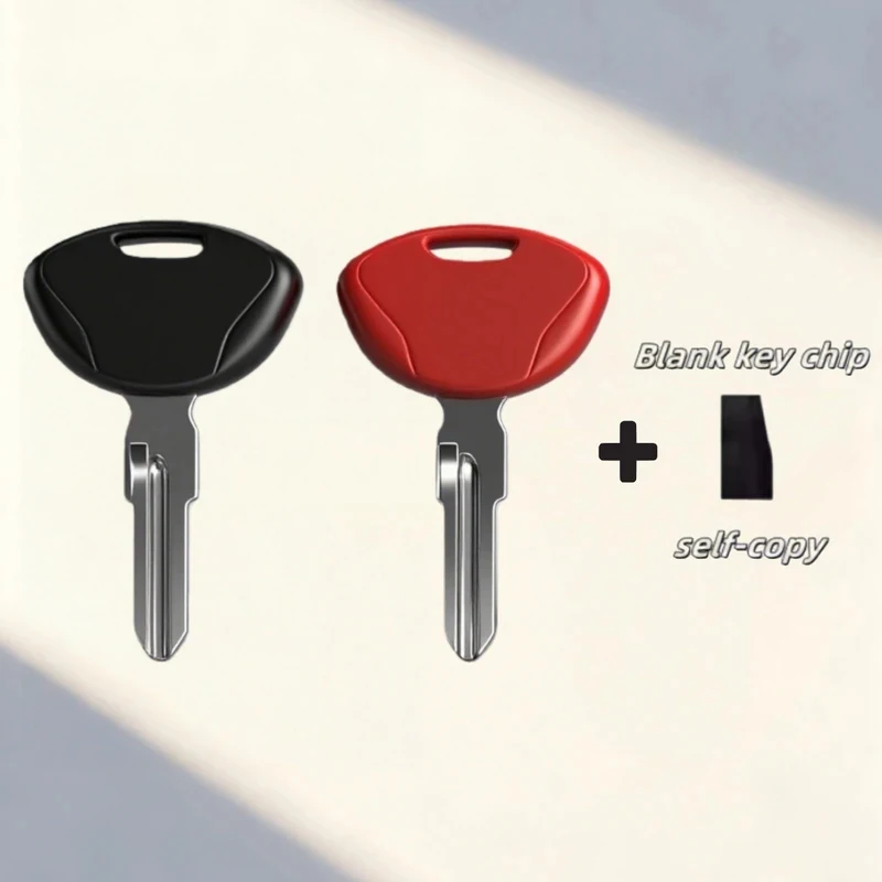 

For BMW scooter C600 C650GT Sport C1 C1-200 Blank Key Motorcycle Replace Uncut Keys can be placed anti-theft chip