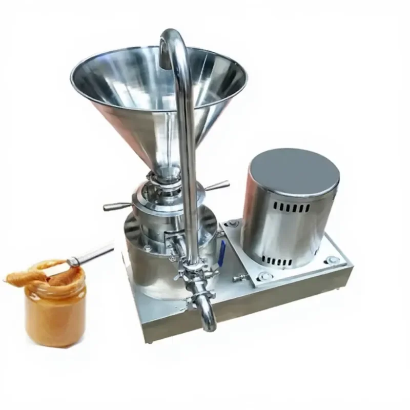 Liquidizer and Grinder Mill for Peanut Sauce and Paste, Commercial Electric Machine 250kg/h, Perfect for Food Processing Line