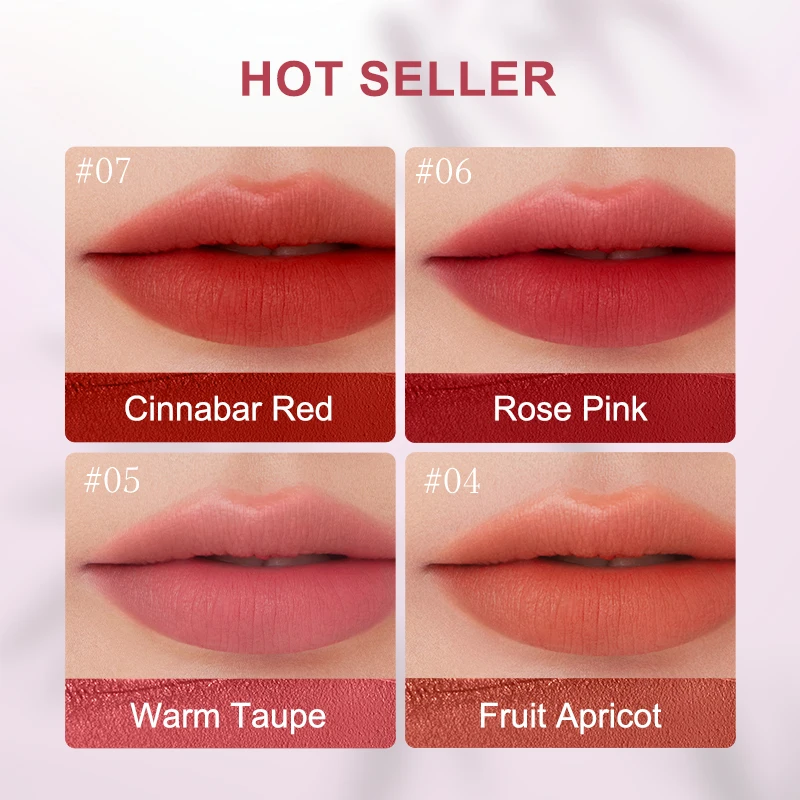 Judydoll Velvet Matte Lipstick, Soft & Lightweight, High-Pigment, Long-Lasting, Smooth Application for Elegant & Chic Lips