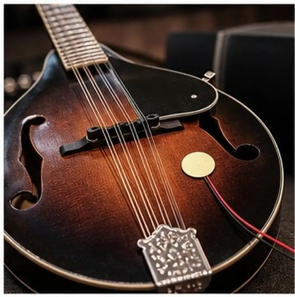 Piezo Acoustic Guitar Pickup for DIY Builders – Ceramic Disc Sensor for Halloween Christmas Projects