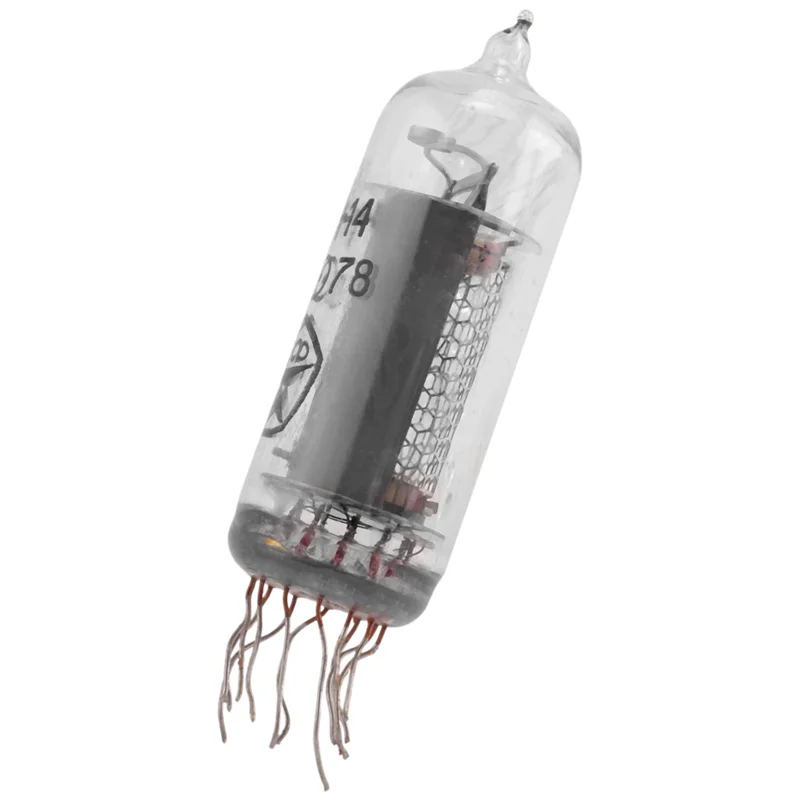 2 قطعة أنبوب توهج IN14 جديد لساعة توهج Nixie أنبوب ساعة LED رقمي