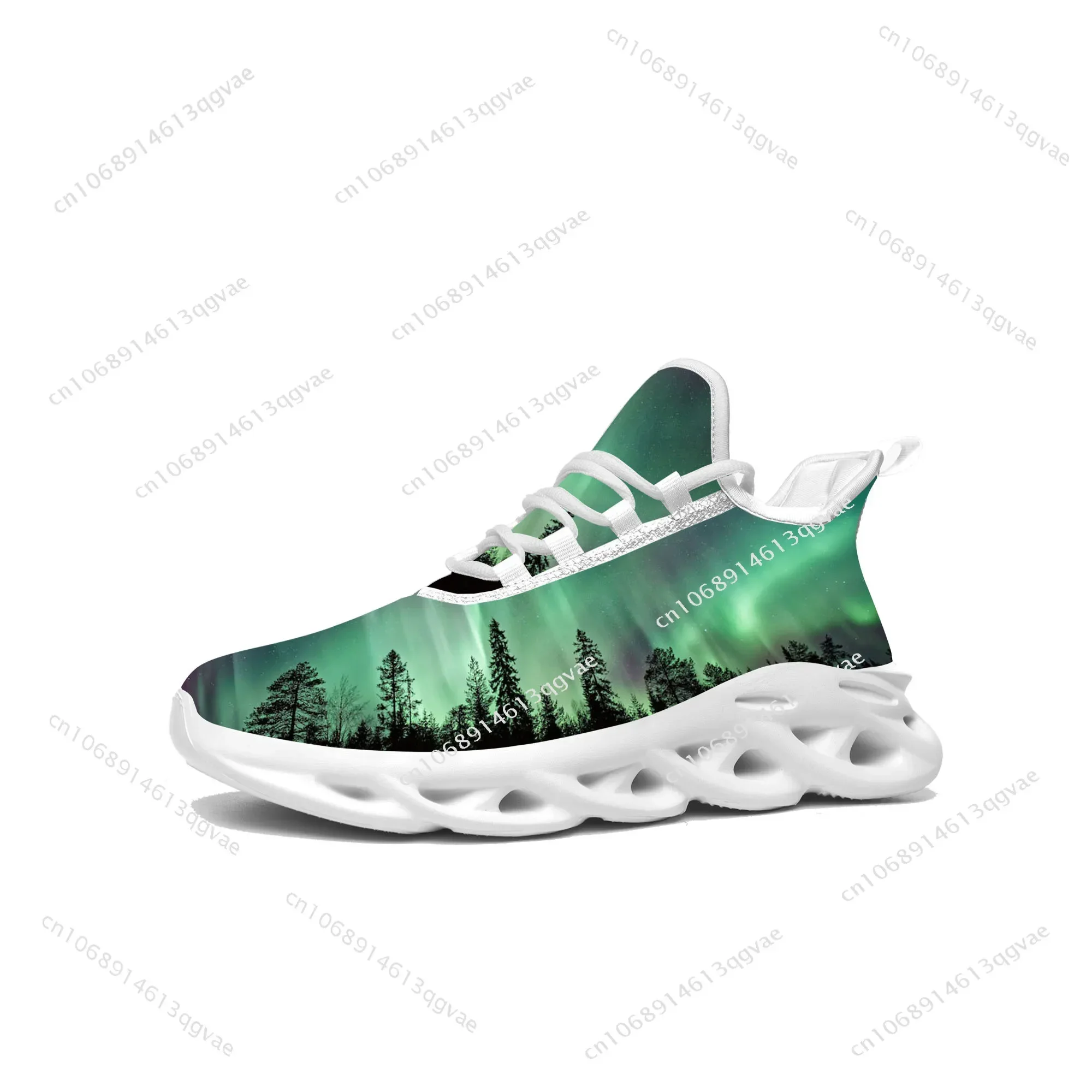 

Northern Lights Flats Sneakers Mens Womens Sports Running Shoes High Quality Sneaker Customization Shoe Lace Up Mesh Footwear