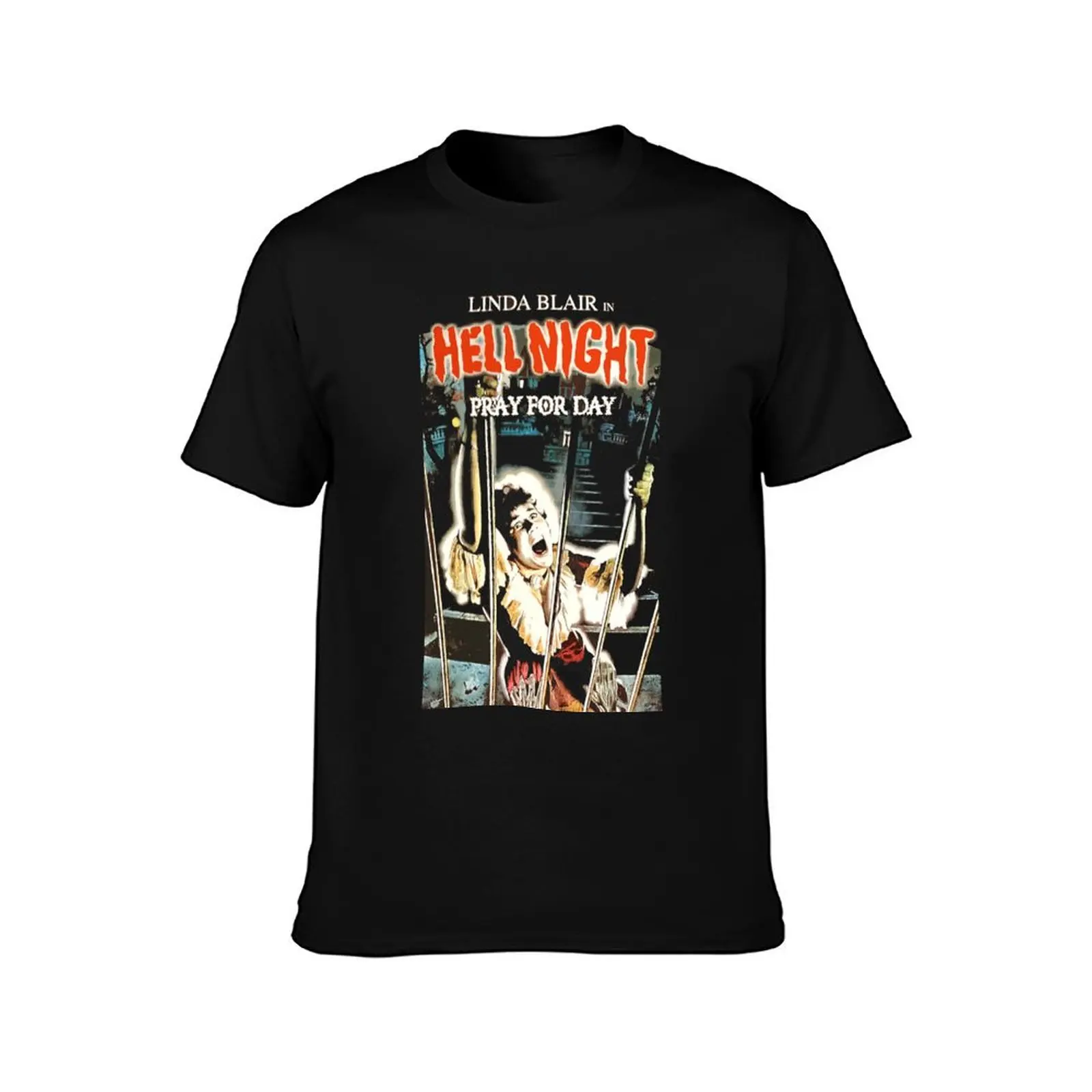 Hell Night T-Shirt graphic shirts customs design your own quick drying sports fans mens vintage t shirts