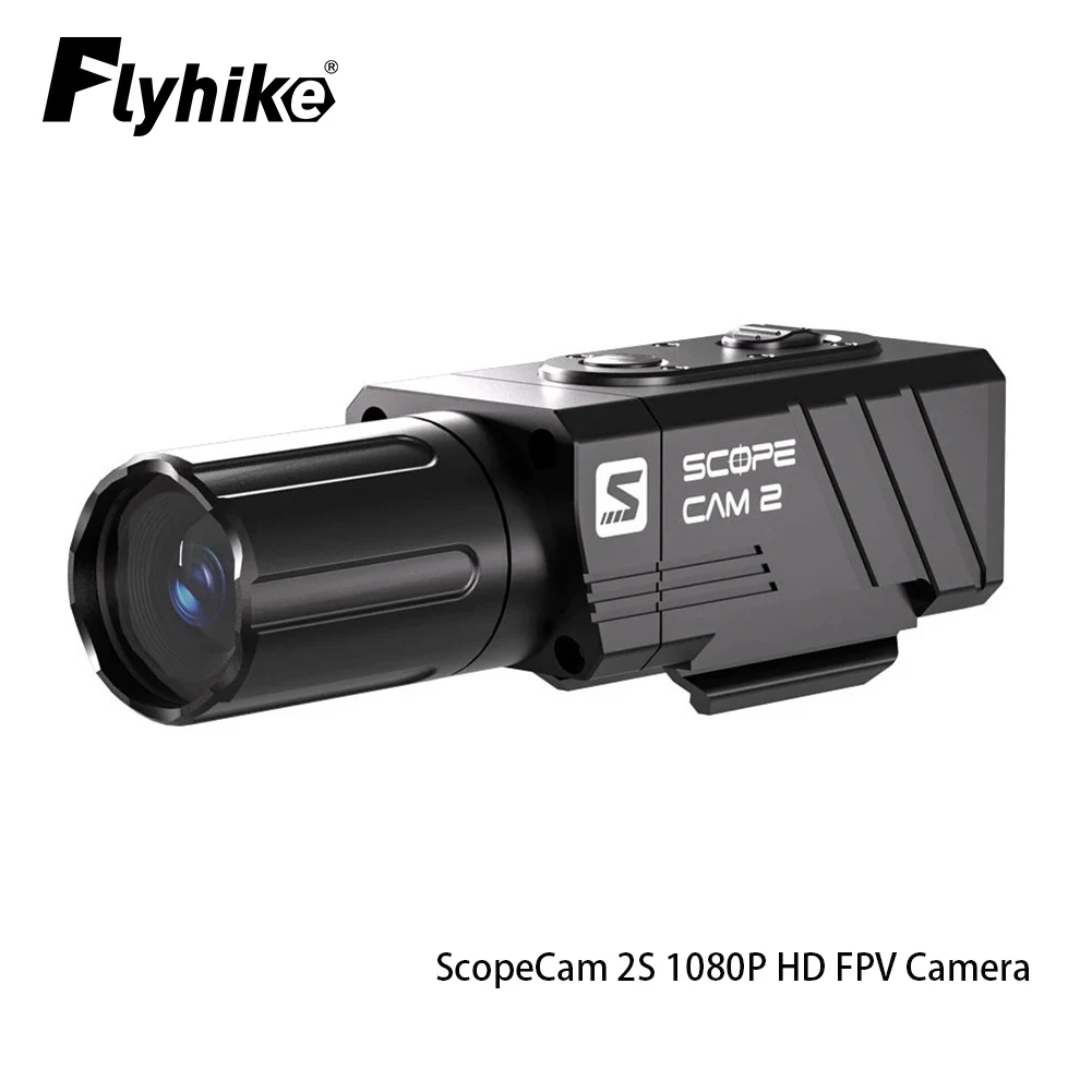 RunCam ScopeCam 2S 1080P 60FPS Camera IP64 Waterproof 1500mAh Long‑Lasting Battery Aluminum Alloy Shell 2.4G WiFi Type‑C