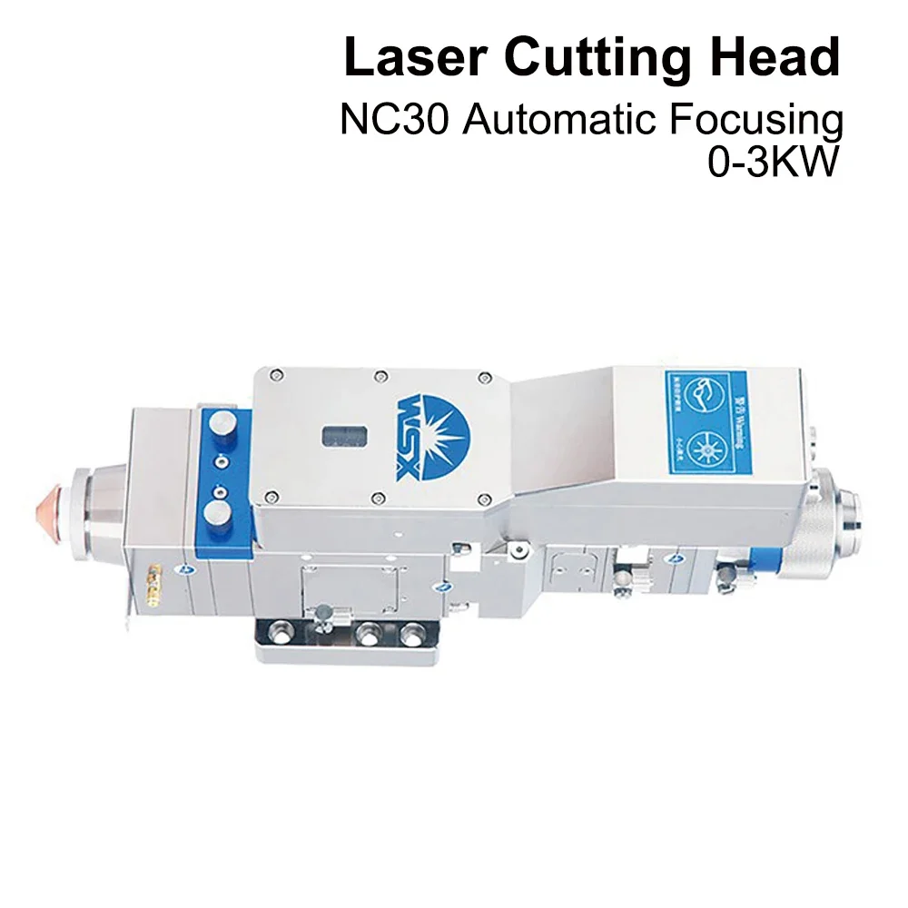 Wsx 0-3kw automatische fokussierung nc30 faserlaser schneidkopf max laser leistung 3000w für metalls ch neiden