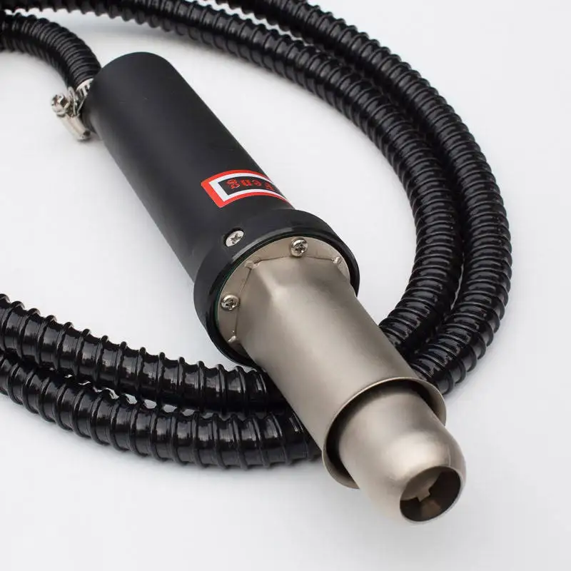 Precise adjustable hot air temperature fits PVC floor, vinyl sheet and advertising banner seamless joint repair.