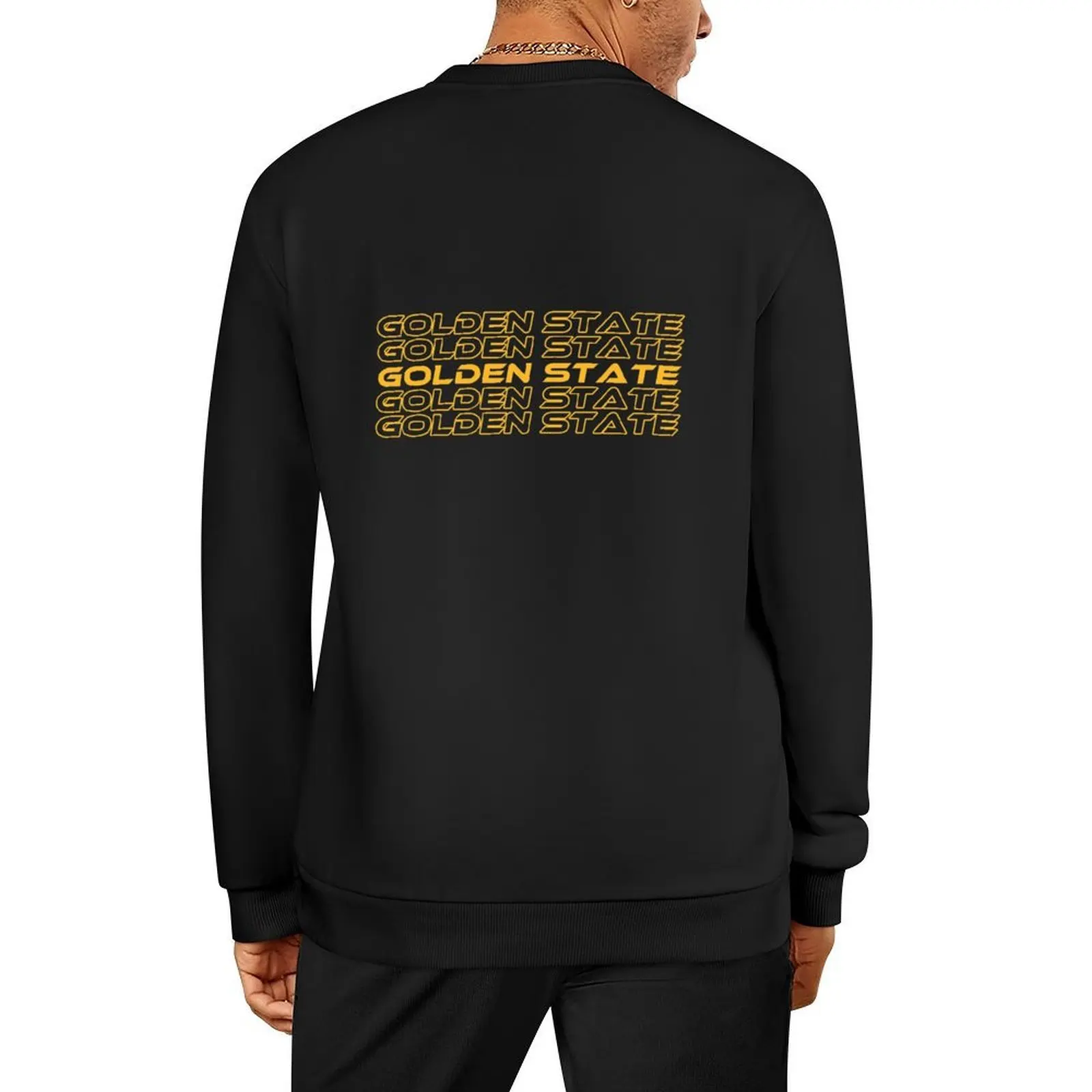 

Golden State Yellow Pullover korean autumn clothes tracksuit autumn new products blouse sweatshirts