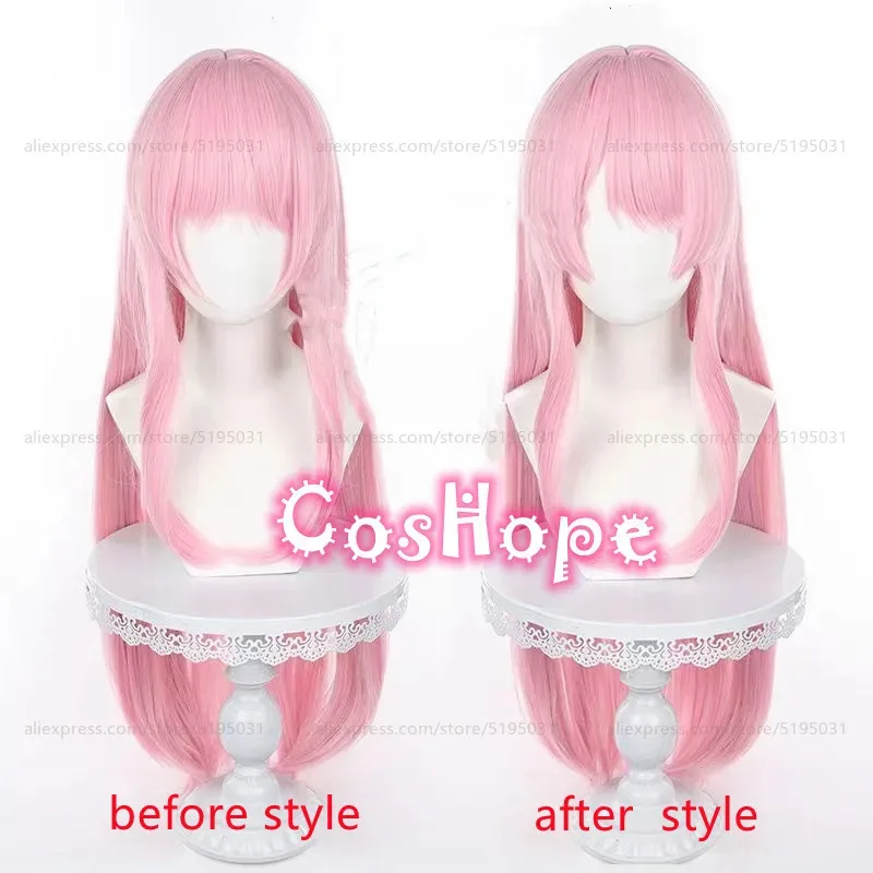

2025 Anon Chihaya 85 см длинный прямой розовый парик косплей аниме термостойкие синтетические парики