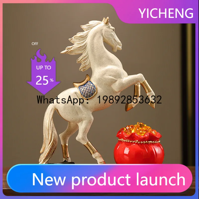 

Hys decorative ornament - perfect for living room, entryway, tv cabinet, or desk - "instant success" grand opening gift