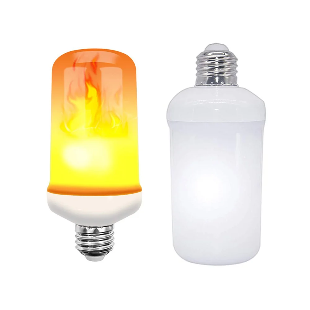 

New Design 4 Modes B22/E27/E14 110V 220V LED Flame Bulb Upside Down Effect Simulated Decorative Vintage Atmosphere Lighting Lamp