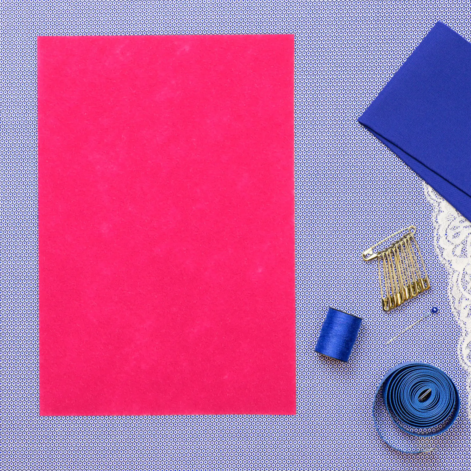 

40Pcs Assorted Colors Non-Woven Felt Squares DIY Craft Felt Fabric Sewing Patchwork Decoration School Project Multi-Colored