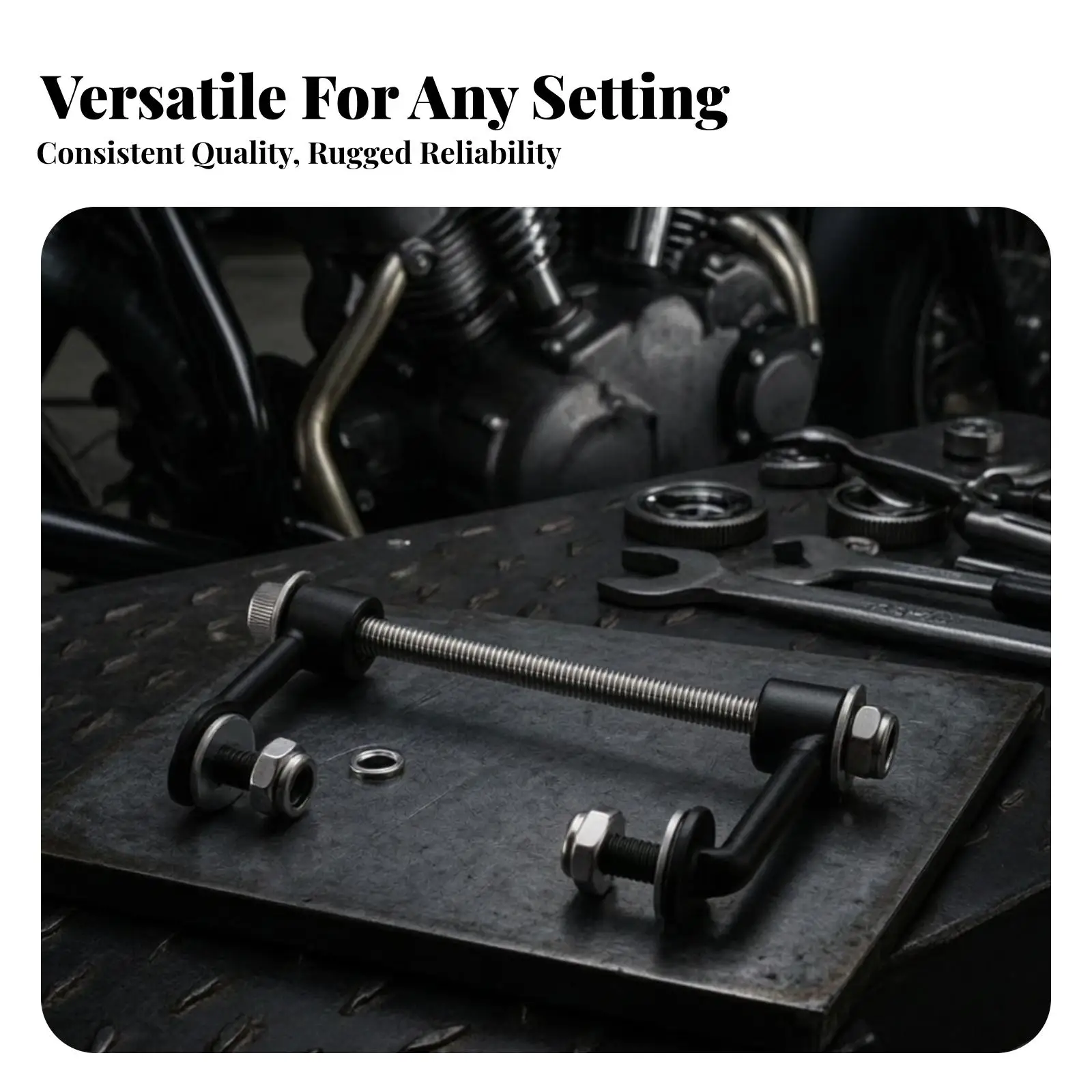 Motorcycle Fuel Tank Lift Bracket Height Adjustable Gas Tank Lift Bracket Easy to Install Long-Lasting for Riders