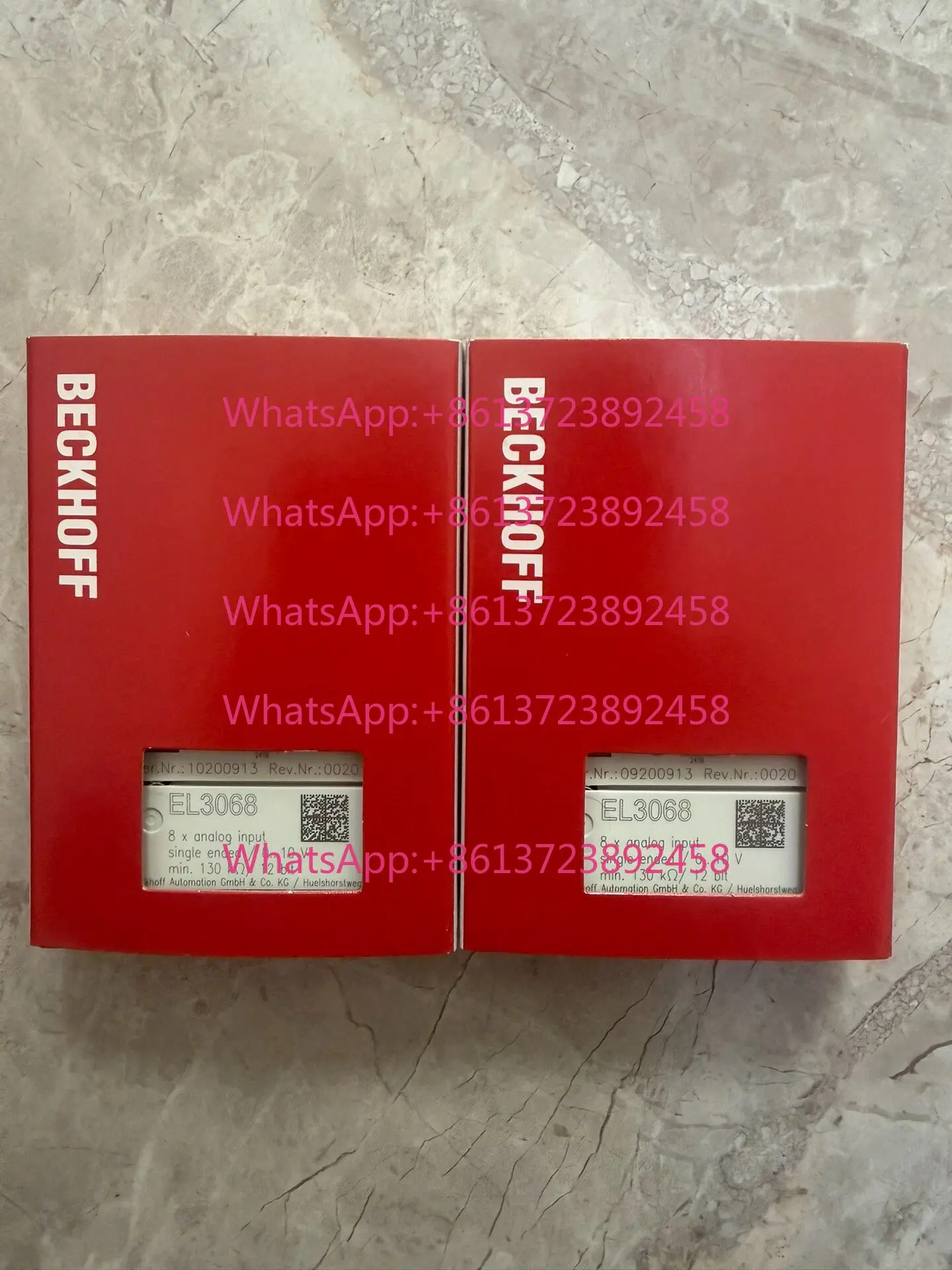 Beckhoff module EL3068 is spot genuine.