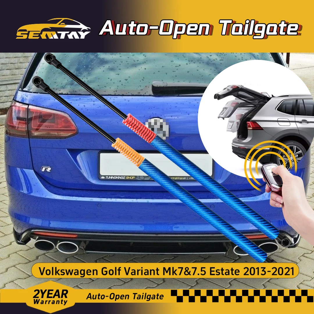 

SEMTAY Automatic Lifting Trunk Struts with Spring for Golf Variant Mk7&7.5 Estate 2013-2021 Rear Tailgate Boot Lift Supports
