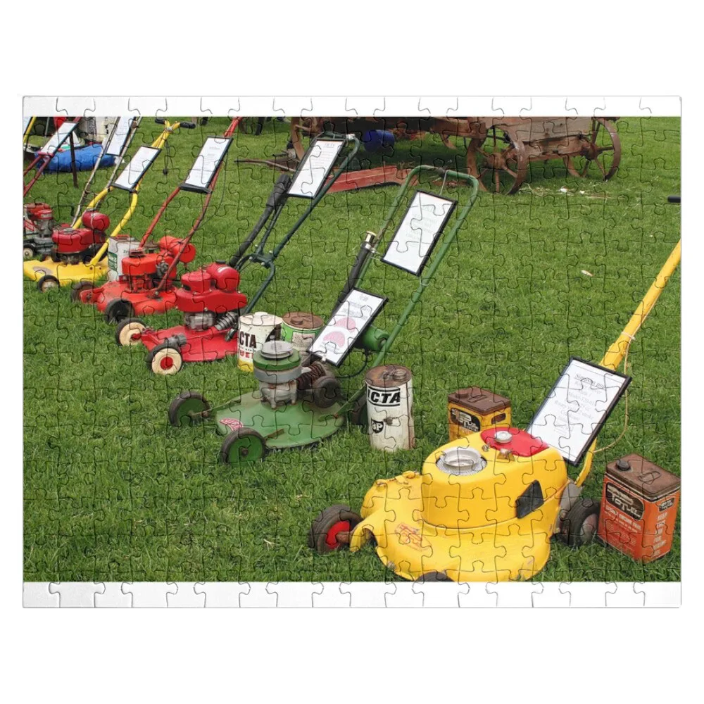 Vintage lawn mowers, Australia Jigsaw Puzzle Jigsaw Puzzle For Kids Personalised Toys Personalized Gift Customizable Child Gift