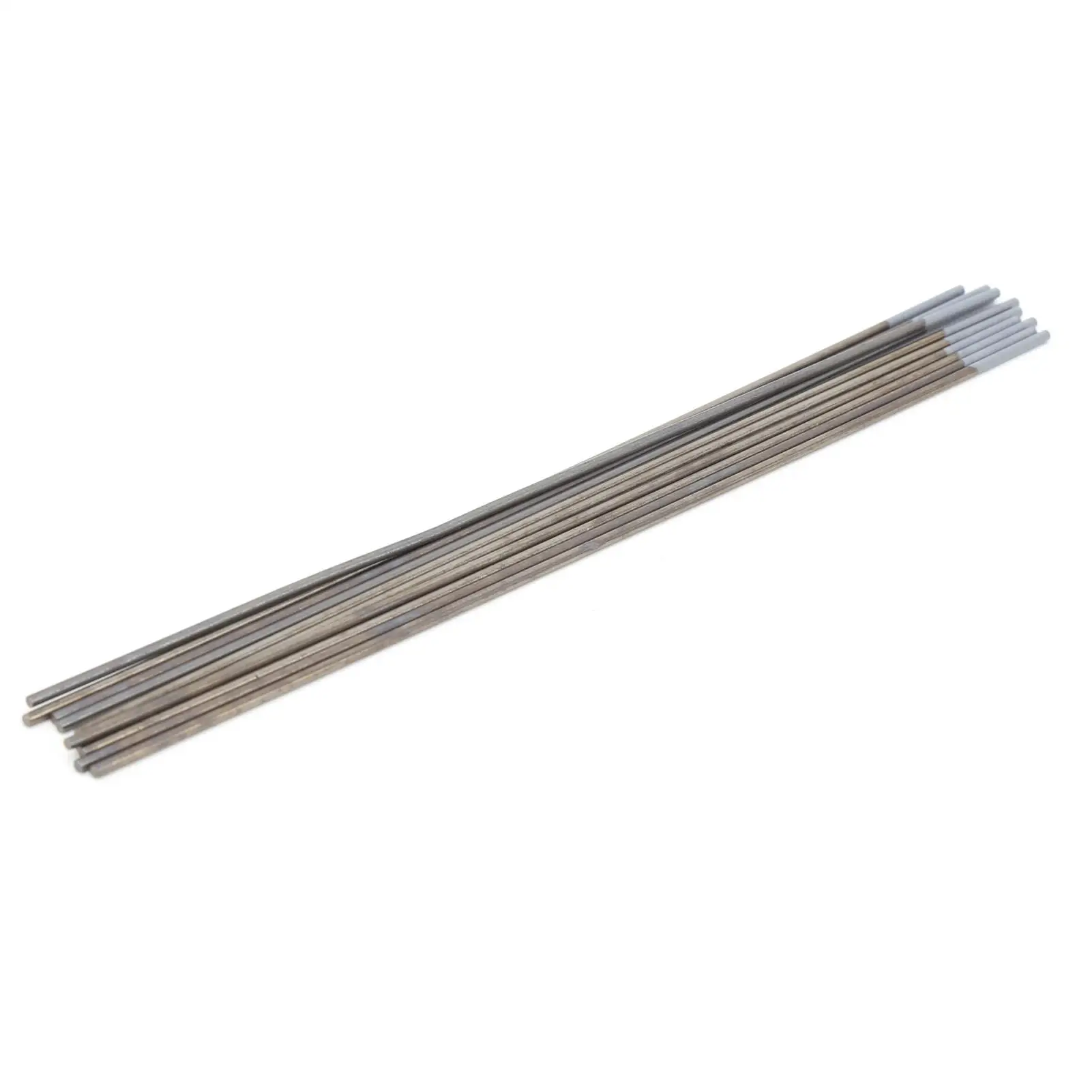 10Pcs WC20 1/1.6/2/2.4/4mm Tungsten Welding Electrodes for Aluminum Stainless Steel Alloy TIG