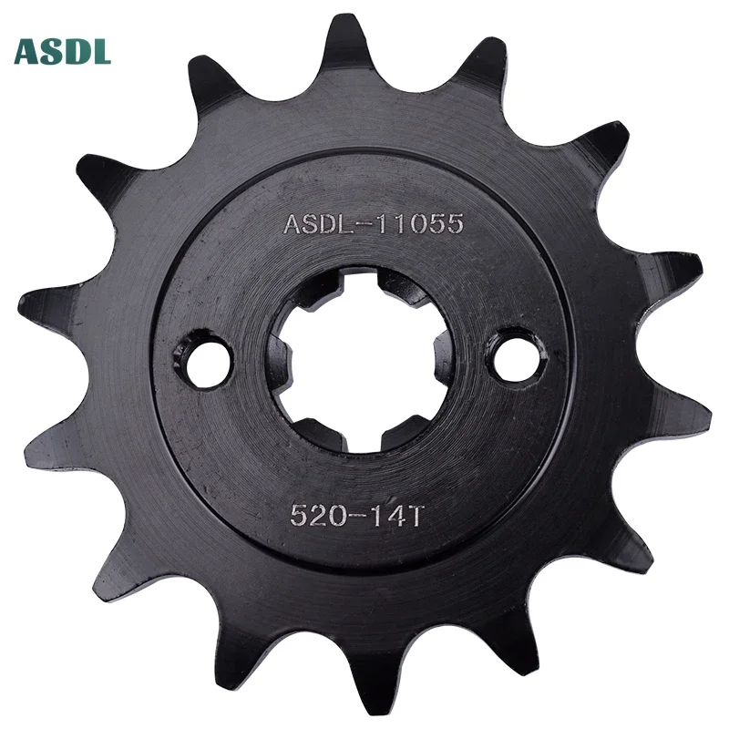 

520 14T Motorcycle Parts Front Sprocket for KT/M 125 Duk/e RC 200 Duk/e RC 2011 2012 2013 2014 2015 2016 2017 2018 2019-2021