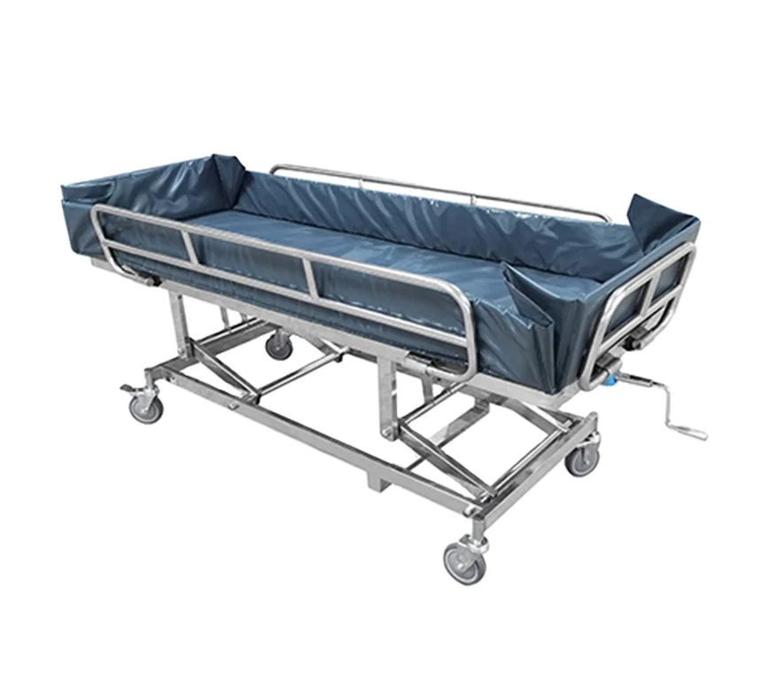 Lit de douche médical, lit de bain pour patient d'hôpital