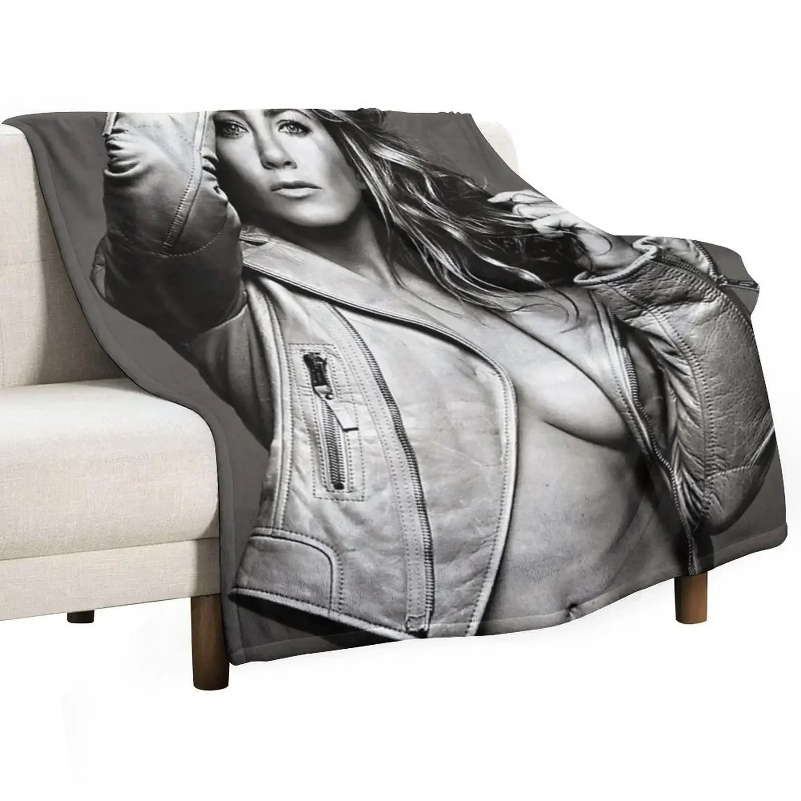 

Jennifer Aniston Throw Blanket Warm Comfortable Blanket Gift for Parents Friends