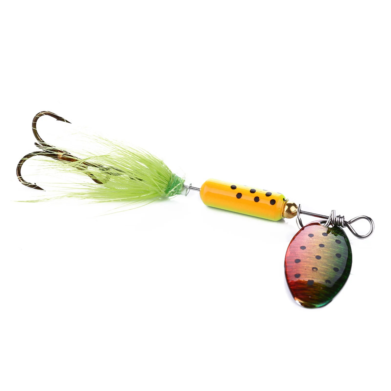 Spinnerbait metálico 3.5g para lubina blanca y lucio - imagen 2
