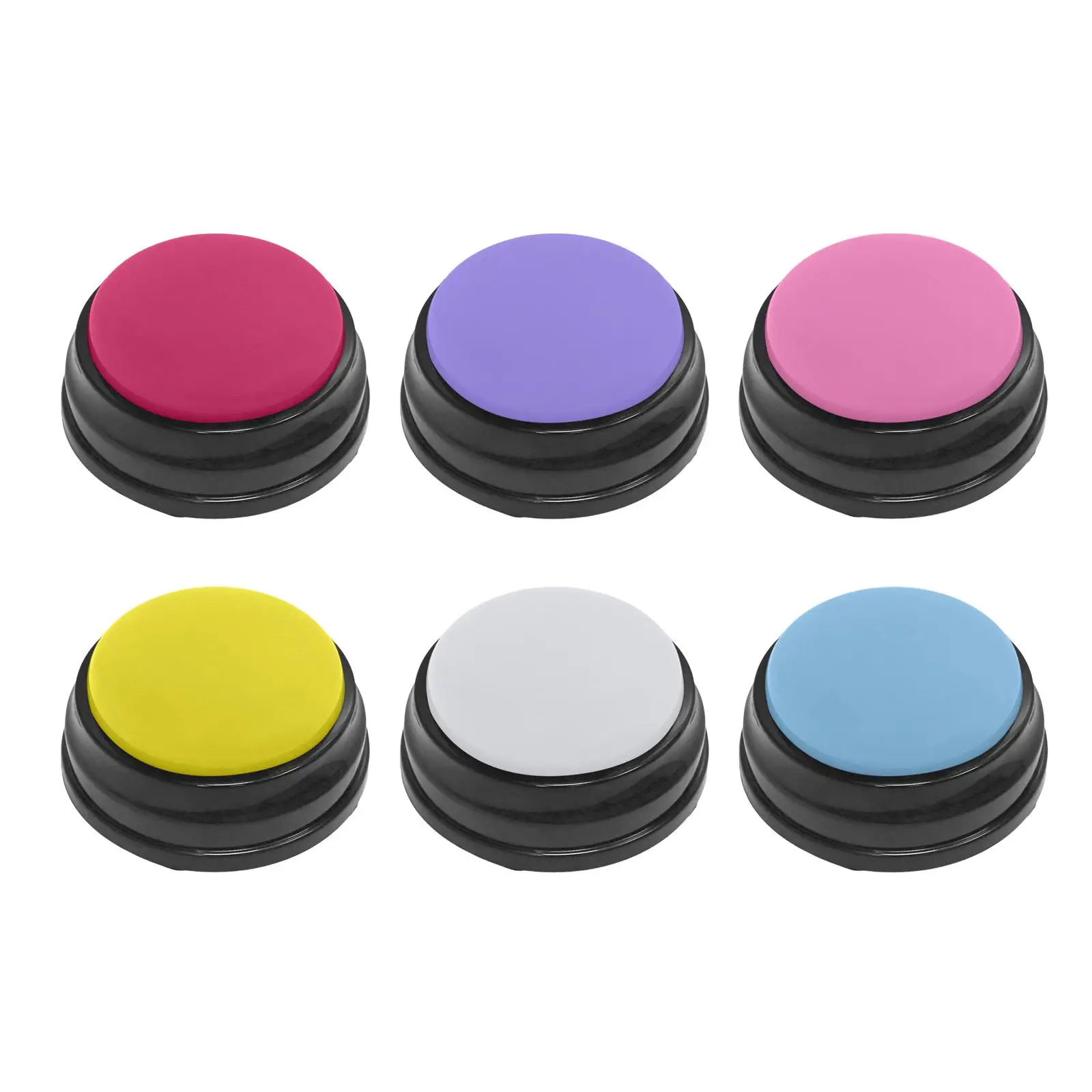 

amart2010 Recordable Sound Button Dog Interactive Toy Recording Voice Button