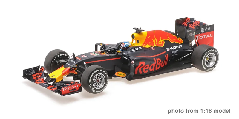 (Pre-Order) 1:64 RB12 SPANISH GP 2016 W/BALL BEARING FRONTTYRE Collector's Vehicle Model Car