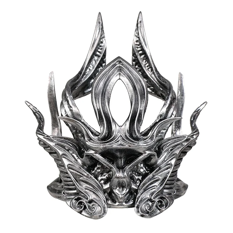 Couronne ancienne chinoise Hanfu, 4 couleurs, accessoires pour cheveux, déguisement d'empereur pour hommes, guerrier en résine, épéiste, couvre-chef de Cosplay