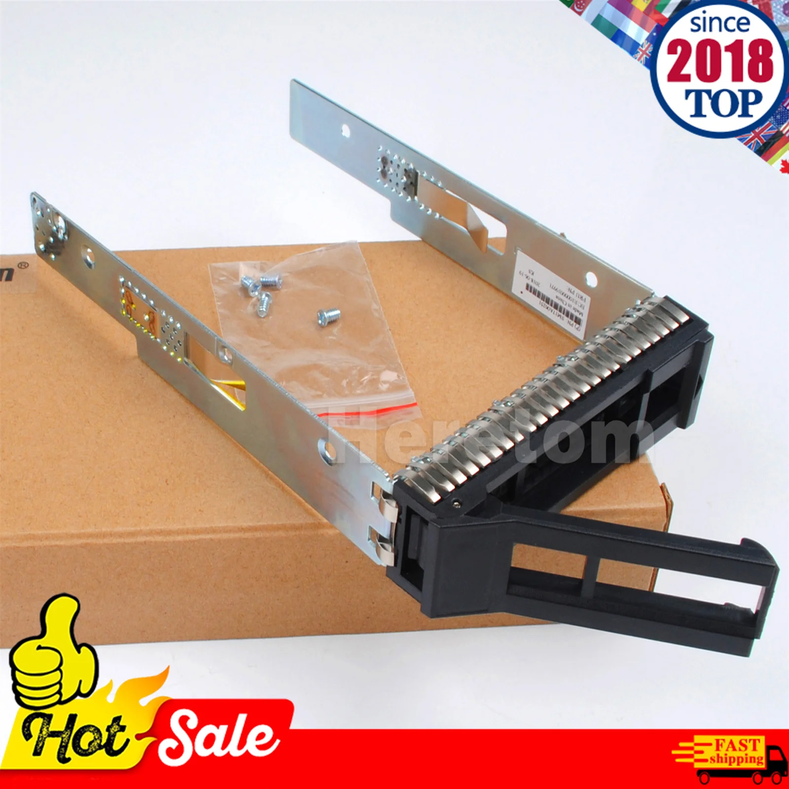 Server SR650 SR550 SR590 ST558 ST258 ST250 ST158 HR630X HR650X HDD بریکٹ کے لیے NEW SM17A06251 3.5" ہارڈ ڈسک ٹرے کیڈی