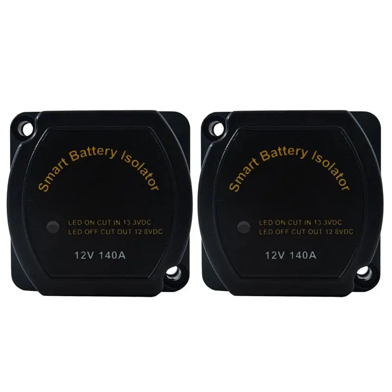 

12V 140A Voltage Sensitive Relay Battery Isolator Automatic Charging Relay Car Accessories Car Battery Relay