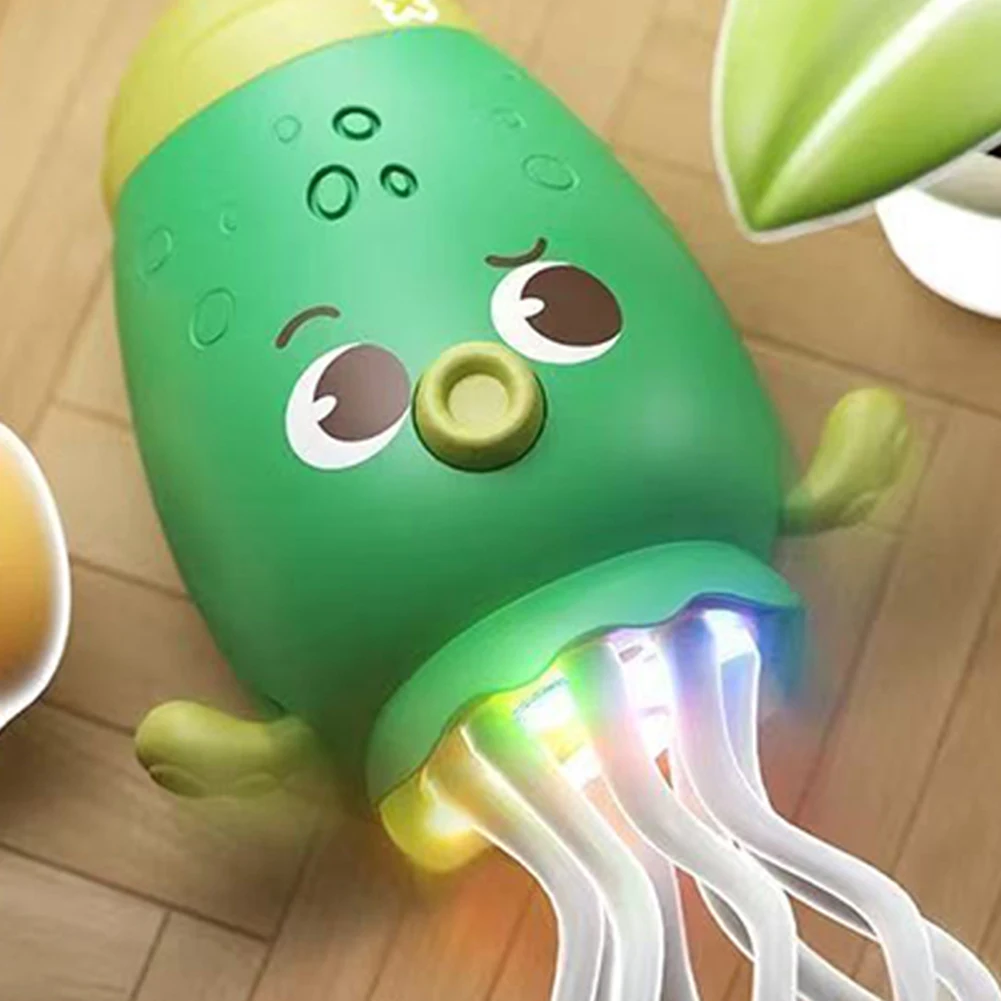 電動ダンシングタコのおもちゃ 子供用電子ペットおもちゃ 障害物回避センサー付きタコ 漫画風インタラクティブ開発 動く教育玩具