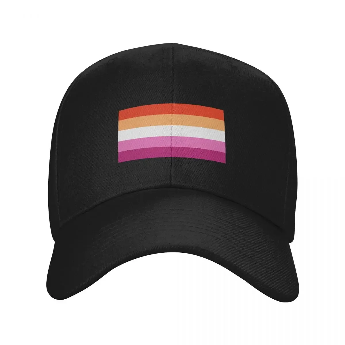 Lesbian (new) Pride Large Flag Print Baseball Cap Sports Cap Streetwear funny hat Women's 2025 Men's