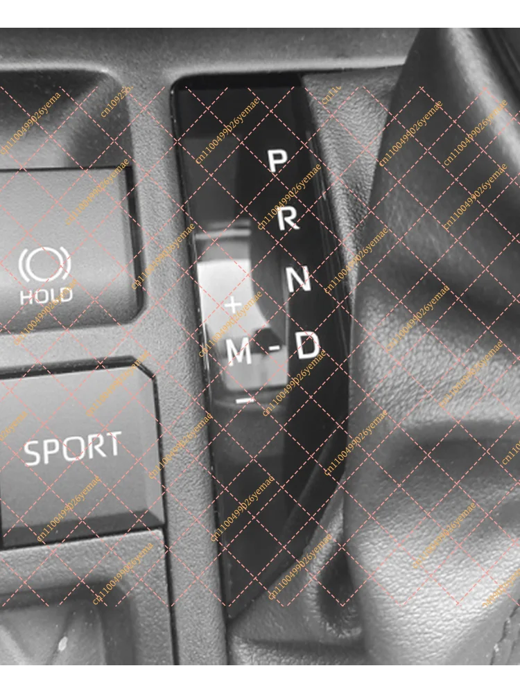 Transparent TPU Center Console Film, Anti-Scratch Gear Panel Protector