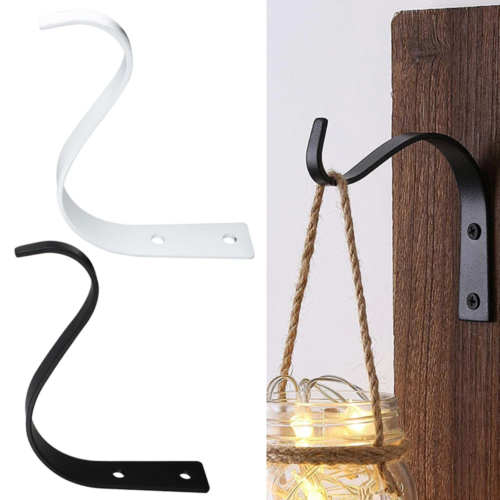 Wall Decor Hook Outdoor Plant 3.54*4.5 inches 45g Basket Garden Hanger Hanging High quality Hook Metal Kit Tool