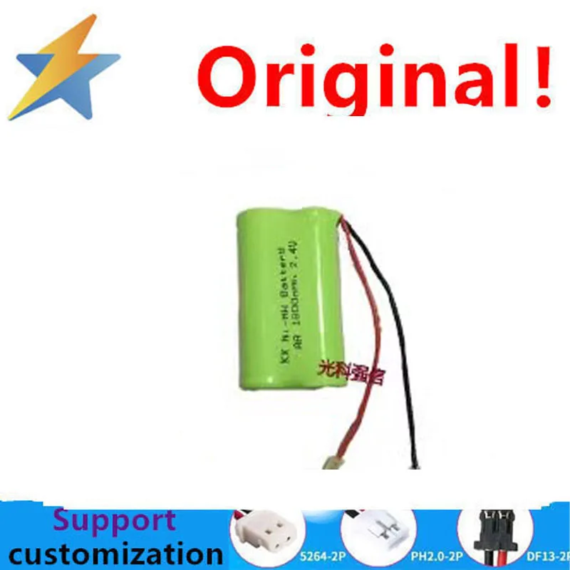 Brand new genuine 2.4V AA 1800mAh nickel hydrogen battery cordless mother and child phone, landline phone, long standby time
