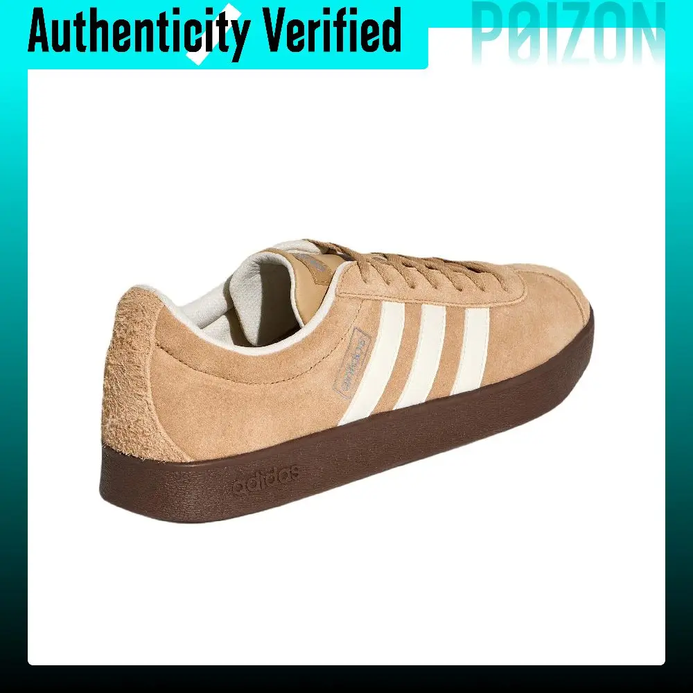 Adidas Vl Court Classic German Army Trainers Unisex Brown KH5553