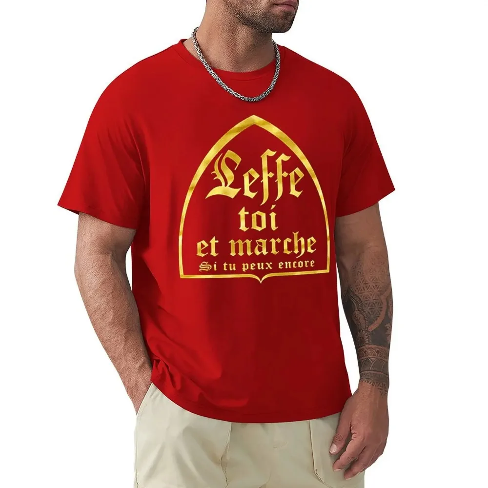 Tee Shirt Leffe Toi Et Marche Humouristique Cadeau Ideal T Shirt Harajuku Short Sleeve T-shirt Cotton Graphics Tshirt Tops