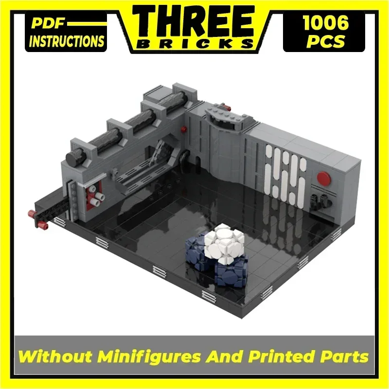 스타 영화 모델 Moc 빌딩 벽돌 제국 절망 결투 디오라마 기술 모듈 형 블록 선물 크리스마스 장난감 DIY 세트 조립