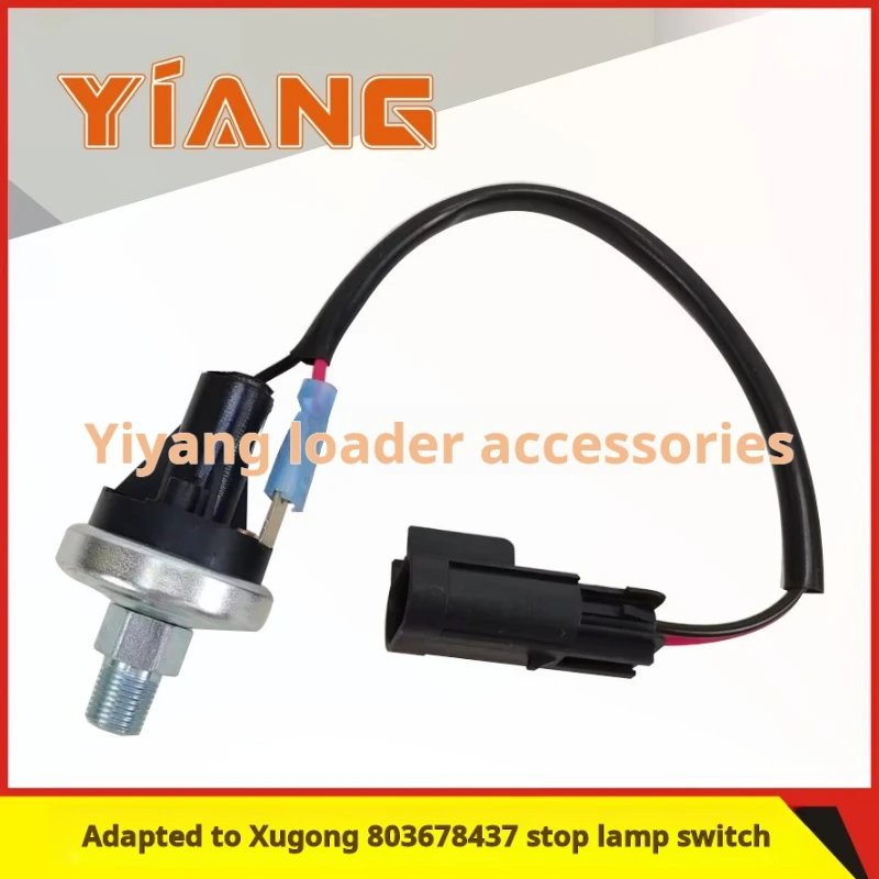 For XCMG 50 Loader Parts 500F FN 500K KL Forklift 803678437 Brake Light Switch 30 Excavator Parts