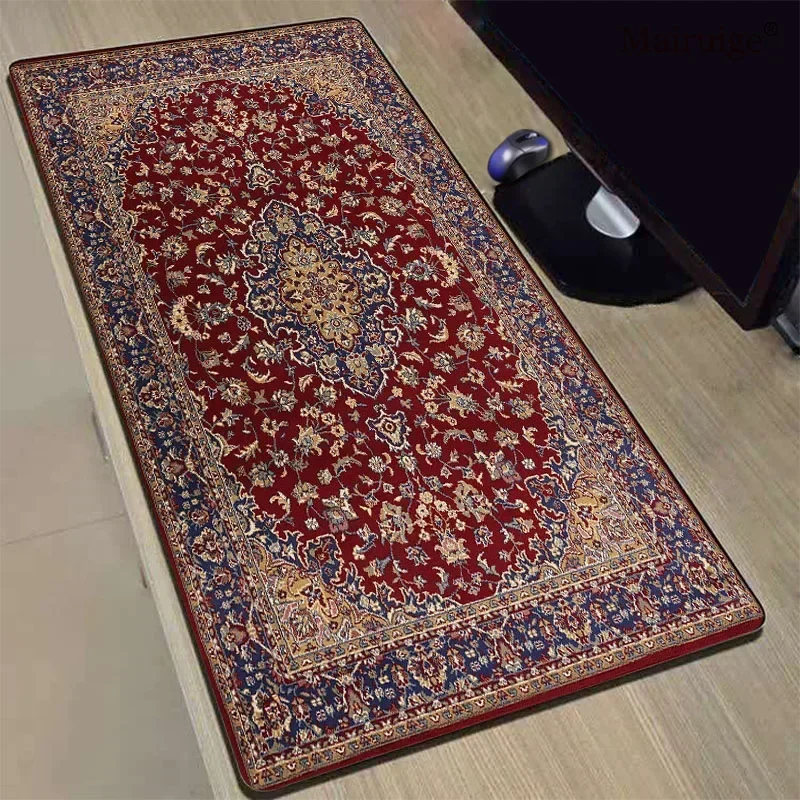 Mouse Pad Desktop Office Accessories Prayer Rug Persian Carpet  Mat Gamer Computer Desk Accessory Keyboard pad Company