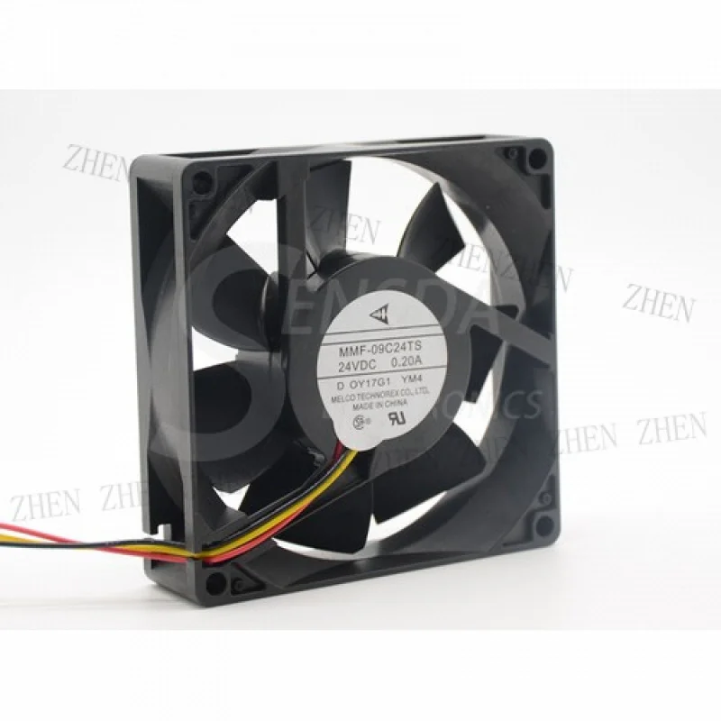 

Y Y для Melco MMF-09C24TS YM4 24 В 0,2 А Вентилятор ABB, вентилятор ПЛК, вентилятор для обслуживания, охлаждающий вентилятор