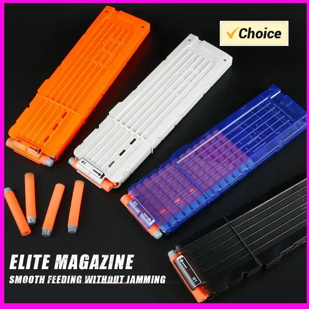 18 Oranje Reload Clip voor Nerfss Magazine Ronde Darts Vervanging Toy Gun Soft Bullet Clip voor Nerfss Blaster