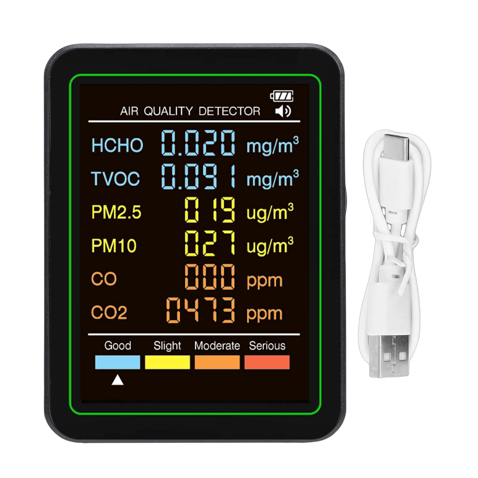 6 In 1 Air Quality …